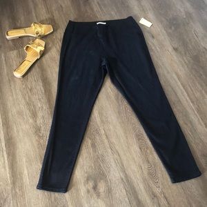 COLDWATER CREEK DENIM LEGGING IN DARK BLUE BRAND NEW